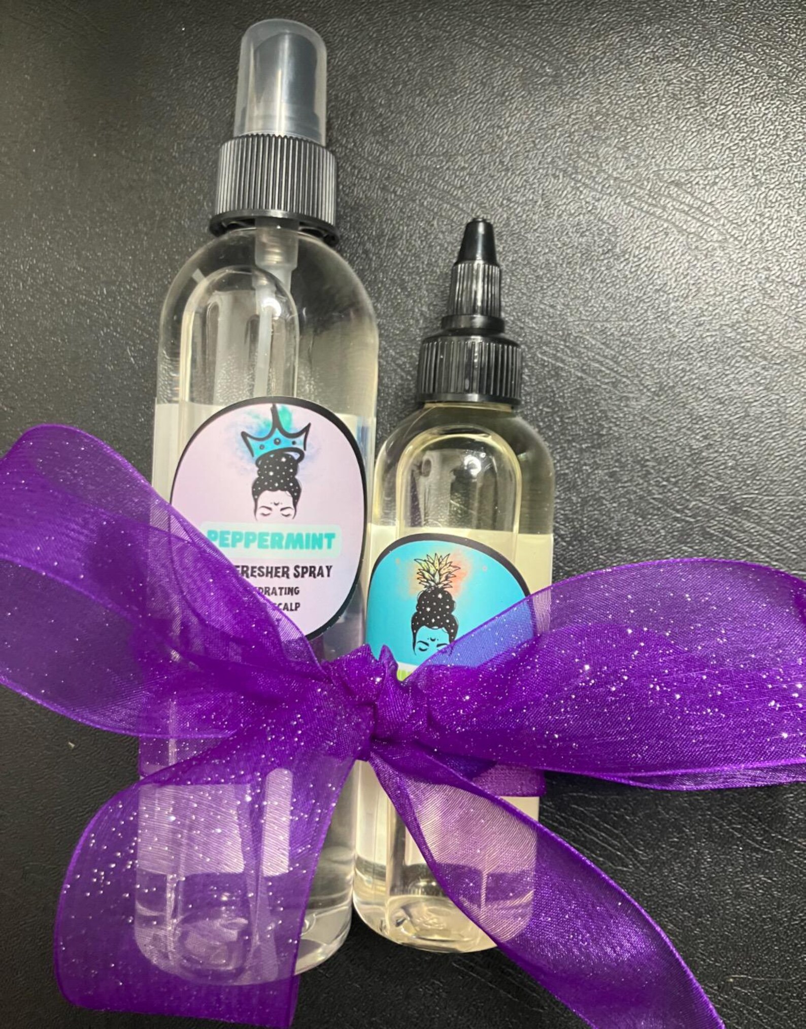 Crown Care Collection — Peppermint Spray and Pineapple Oil bundle